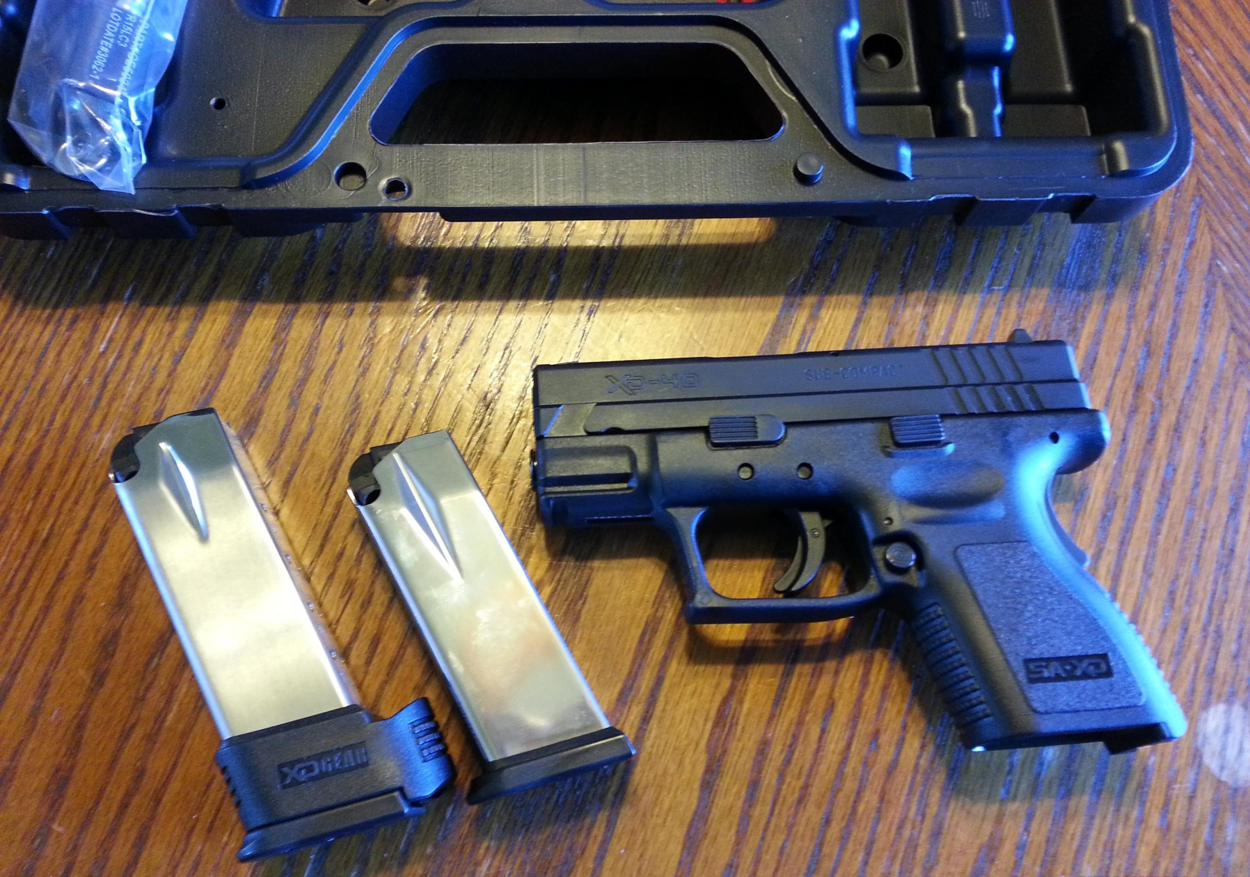 Springfield XD 40, NIB, 40 S&W, 3" Sub Compact, 2 Mags Global Arms Online