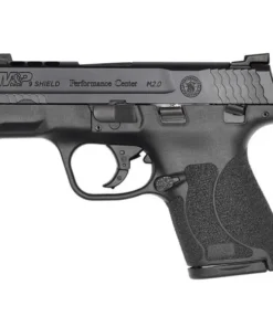 pc m&p 9 shield m2.0 ported nts blk 9mm luger 3.1in 8rnd sf