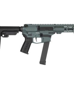 CMMG Banshee MKGs 9mm 5" AR Pistol, Charcoal Green - 99A890FCG