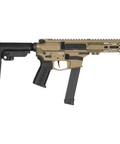 CMMG Banshee MKGs 9mm 5" AR Pistol, Coyote Tan - 99A890FCT